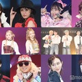 （上段左から）渋谷凪咲、大友花恋、桜庭遥花、本田紗来（中段左から）IS:SUE、DXTEEN（下段左から）西島蓮汰、DJ KOO、みゆ、ぎし（C）モデルプレス