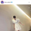 めるる、ほっそり美脚披露のミニワンピSHOTに反響「天使かと思った！！」「スタイルいい」