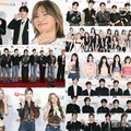 （左から時計回りに）パク・ゴヌク、ジャン・ハオ、ソン・ハンビン、D-LITE、EVNNE、tripleS、SAY MY NAME、ARrC、KickFlip、82MAJOR、IS:SUE、チョ・ユリ、INI（C）モデルプレス
