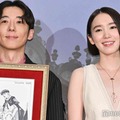 映画「岸辺露伴は動かない 懺悔室」ジャパンプレミアに登場した高橋一生、飯豊まりえ（C）モデルプレス