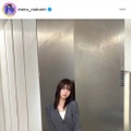 めるる、ほっそり美脚の“萌え袖”コーデに反響「ミニがお似合い」「めちゃ可愛すぎ」