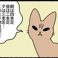 「朝は四本足、昼は二本足…」なぞなぞを出してくる猫。しつこすぎて無視したら？【ねこもんすたー ニャーオ! ＃８】 画像