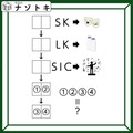 クイズです！「法則から導かれる単語は？」イラストから推測してみよう【難易度LV３.・中辛】 画像