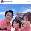 めるる、沖縄で撮影された『TOKYO MER』メンバーとの笑顔SHOTに「めっちゃ可愛い〜」「沖縄似合う」の声