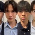 「高一ミスターコン2024」暫定上位4人（提供写真）