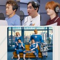 （左から）中務裕太、せいや、KAIRYU（C）2025 20th Century Studios／（C）and TM 2025 MARVEL.