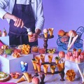 Craft Your Waffle Cone～ピーチ＆アイスクリーム スイーツビュッフェ ～／提供画像