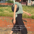 低身長でもバランスが取りやすい！【GU】スタイルアップが狙えるスカートライクなキュロッツ【40代の毎日コーデ】 画像