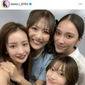 元AKB48板野友美、秋元才加＆大島優子＆宮澤佐江との“チームK”SHOTに反響「皆変わらない」「最高すぎるエモい」 画像