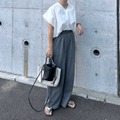 抜け感ときちんと感を両立。大人のリラクシーコーデ【40代の毎日コーデ】