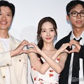 「コンフィデンスマンKR」配信記念イベントに出席したパク・ヒスン、パク・ミニョン、チュ・ジョンヒョク（C）モデルプレス