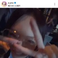 浜崎あゆみ、カメラに向かってピース！無邪気SHOTに「笑ってるお顔大好き」「可愛すぎる」の声 画像