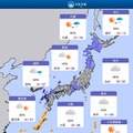3連休は全国的に雨模様、北日本で荒天の恐れも 画像