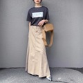「この人…出来る！」と思われたら勝ち。シンプルなのに差がつく大人のロゴTスタイル【40代の毎日コーデ】 画像