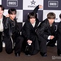 「BMSG 3rd BOYS GROUP【STARGLOW】プレデビュー記者会見」に出席したADAM、TAIKI、RUI、GOICHI、KANON（C）モデルプレス