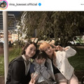 川栄李奈、波瑠＆池村碧彩とギュッと密着！ドラマ『フェイクマミー』仲良しオフSHOTを公開 画像