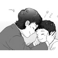 静かにママを待っている入院中の男の子。面会時間ギリギリにやって来たママに嬉しそうな顔！【チャイルドリリーバー  #13】 画像
