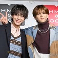 コラボイベントに出席した木村慧人、中島颯太（C）モデルプレス