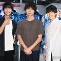 「ハンサム展」にサプライズで登場した溝口琢矢、太田将熙、本島純政（C）モデルプレス