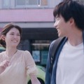 松村沙友理、白洲迅「今日もふたり、スキップで」（C）NTT DOCOMO, INC