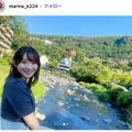 元AKB48小林茉里奈アナ、サッカー選手夫＆0歳息子との3ショット公開「鼻がそっくり」「美男美女」と反響 画像