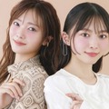櫻坂46田村保乃＆森田ひかる、透明感たっぷりの春待ちメイクを披露！“大人かわいい”魅力が全開