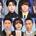 （上段左から）西垣匠、高橋文哉、櫻井海音、野村康太（下段左から）櫻井佑樹、岩永丞威、倉悠貴、橘優輝、石川雷蔵（C）モデルプレス