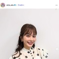 沖田愛加アナ、美脚輝くミニスカ衣装姿にファン歓喜「春らしくて素敵」「可愛すぎ」 画像