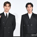 東方神起 20th Anniversary Film「IDENTITY」公開記念舞台挨拶に出席したチャンミン、ユンホ（C）モデルプレス