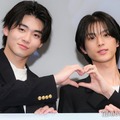 「コントラスト」完成披露試写会に出席した井内悠陽、阿久根温世（C）モデルプレス