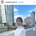 桝田沙也香アナウンサーInstagramより