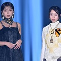 CANDY TUNE福山梨乃＆CUTIE STREET佐野愛花、圧巻の気品で魅了 白×黒の対照コーデ【IDOL RUNWAY COLLECTION 2026】 画像