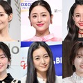 （上段左から時計回り）パク・ミニョン、石原さとみ、沢尻エリカ、志田未来、仲間由紀恵、小芝風花（C）モデルプレス