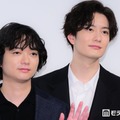 「田鎖ブラザーズ」放送直前！スペシャルプレミアイベントに出席した染谷将太、岡田将生（C）モデルプレス