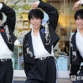 （左から）「DAISUKI」予約リリースイベントに出席した（左から）綾人、颯人、嘉人／佐藤三兄弟（C）モデルプレス