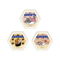 【TOKYO】ご当地トレーディングハニカムフレーム（全3種）990円(税込)※絵柄はお選びいただけません。