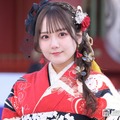 AKB48卒業発表の田口愛佳、美肩チラリのフリル衣装姿「お人形さんみたい」「ますます美しく」の声 画像