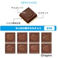 ミルクのまろやかな甘みが特徴の「ホワイトビス」※製品の特性上、絵柄が重複する場合がございます。