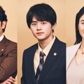 稲垣吾郎、鈴鹿央士、小雪（C）「リーガルビート –逆転の法廷–」製作委員会
