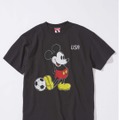 MICKEY MOUSE / ミッキー マウス 別注 サッカー プリント Tシャツ ©Disney