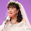 「夫婦と16歳～狂気の隣人～」記者会見に出席したかたせ梨乃（C）モデルプレス