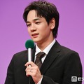 「夫婦と16歳～狂気の隣人～」記者会見に出席した豆原一成（C）モデルプレス