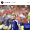 堂安律選手Instagramより