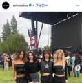 SAINT SATINE Instagramより