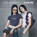 「ちいかわ」シルエット入り！デニムやトップス、キーホルダーが先行販売開始！「EMODA」 画像