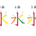 漢字の「水」、何画だかわかる？意外と忘れている簡単な漢字の書き方