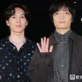 「我々は宇宙人」ジャパンプレミアに出席した坂東龍汰、岡山天音（C）モデルプレス
