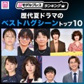 読者が選ぶ「歴代夏ドラマのベストハグシーン」トップ10を発表（C）モデルプレス