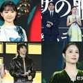 （左上から時計回りに）芦田愛菜、中村蒼、上戸彩、津田健次郎、広瀬アリス、山田裕貴、山田杏奈（C）モデルプレス