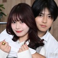 モデルプレスのインタビューに応じた中村圭佑、瀬川陽菜乃（C）モデルプレス